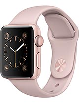 Best available price of Apple Watch Series 2 Aluminum 38mm in Sudan